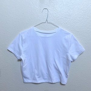 Wild Fable White Crop Top